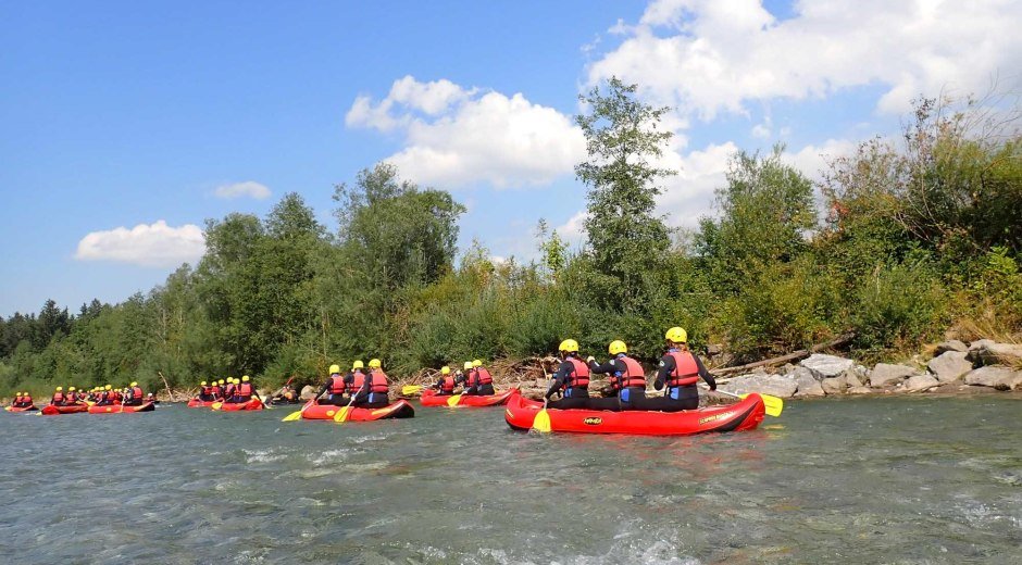 Traumhafte Landschaft beim Rafting Klassiker © MAP-Erlebnis