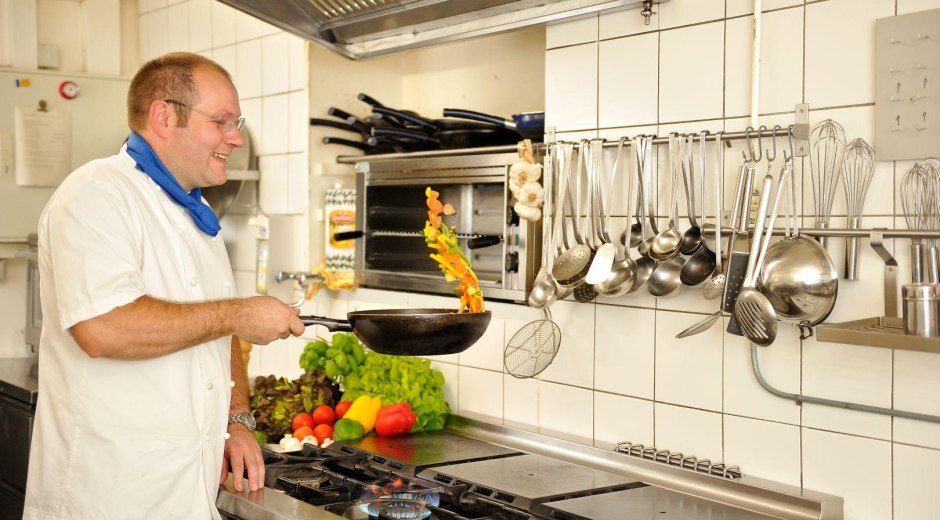 Bei uns tritt der Chef persoenlich in Aktion © Hotel Alpenblick