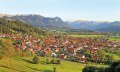 Blick auf Burgberg - traumhafte Lage des Ortes © Dominik Ultes