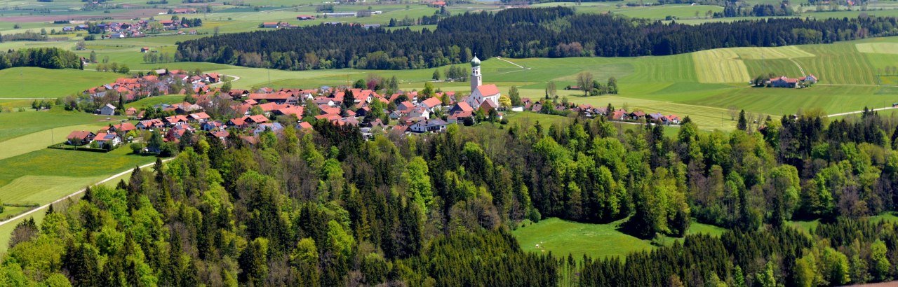 Der Ortsteil Reicholzried, an der Iller gelegen © Markt Dietmannsried / Hermann Müller