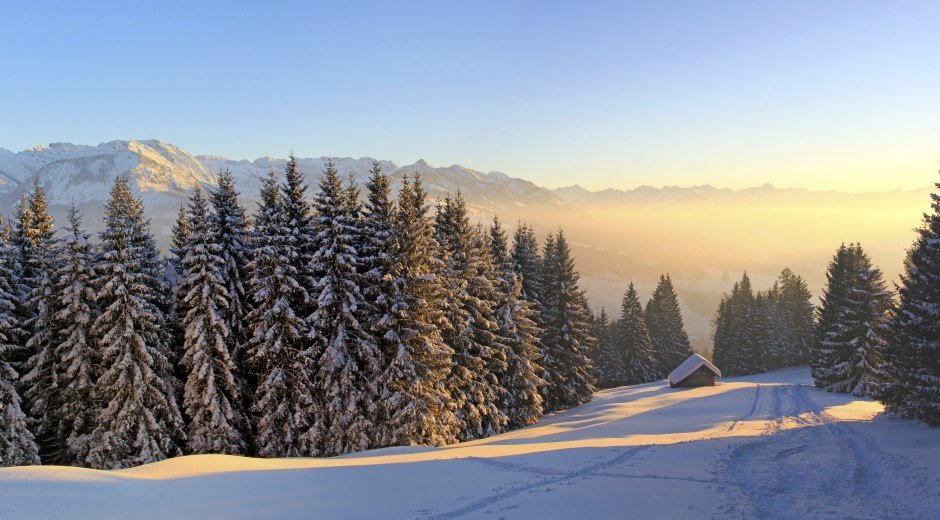 Winterwunderland im Oberallgäu © Dominic Ultes