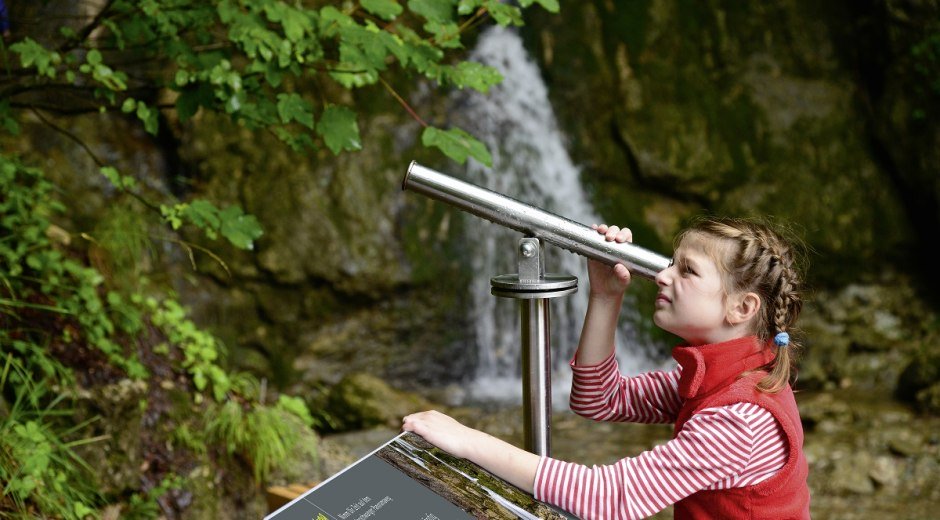 Entdecken auf dem Balderschwanger Zeitweg © Tourismus Hörnerdörfer, T. Gretler