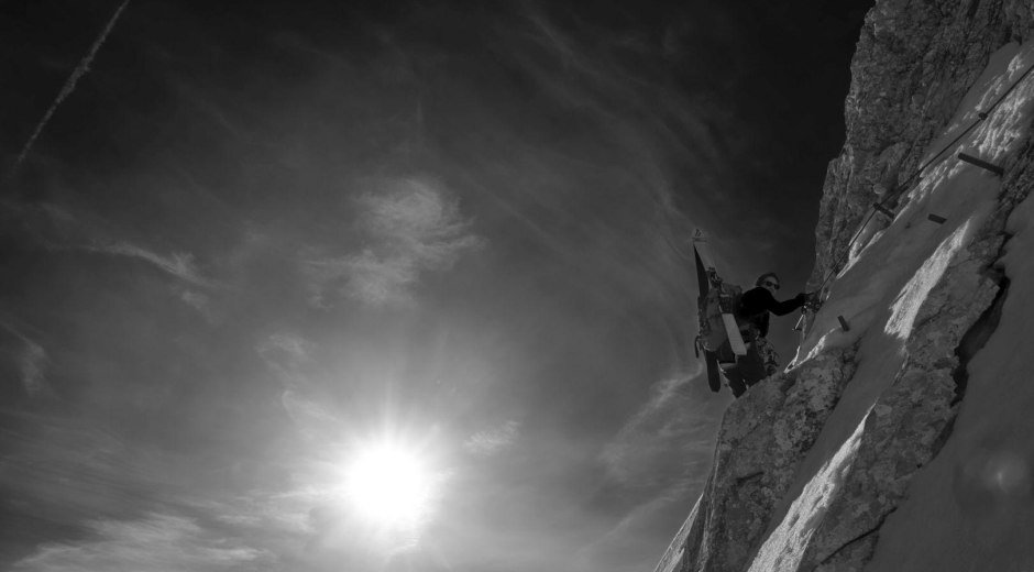 Klettern mit staatlich geprüftem Bergführer © Enno Kapitza