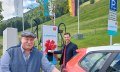 Ladesäule E-Auto Eröffnung © Adolf Präg GmbH & Co. KG