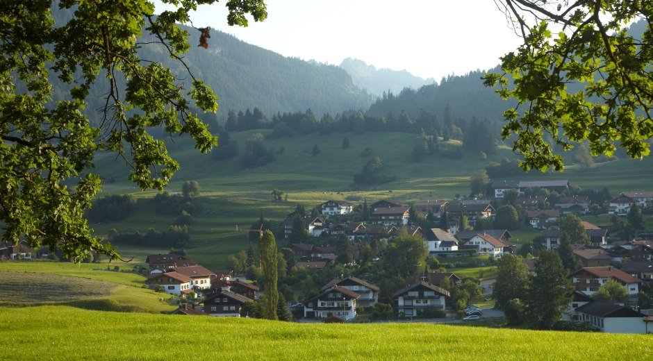Blick auf Obermaiselstein