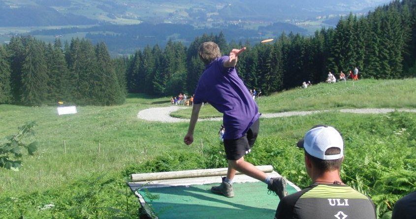 Disc Golf in Ofterschwang im Allgäu © Frizbee.at