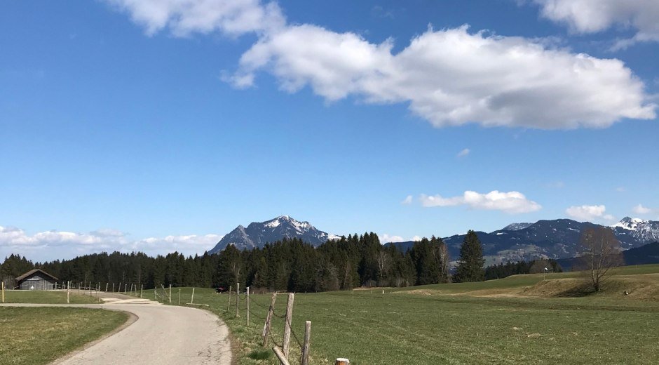 Blick auf den Grünten © Tourismus Hörnerdörfer, L. Renn