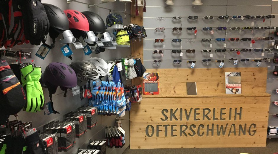 Skiverleih Ofterschwang © Tourismus Hörnerdörfer, Skischule Ofterschwang