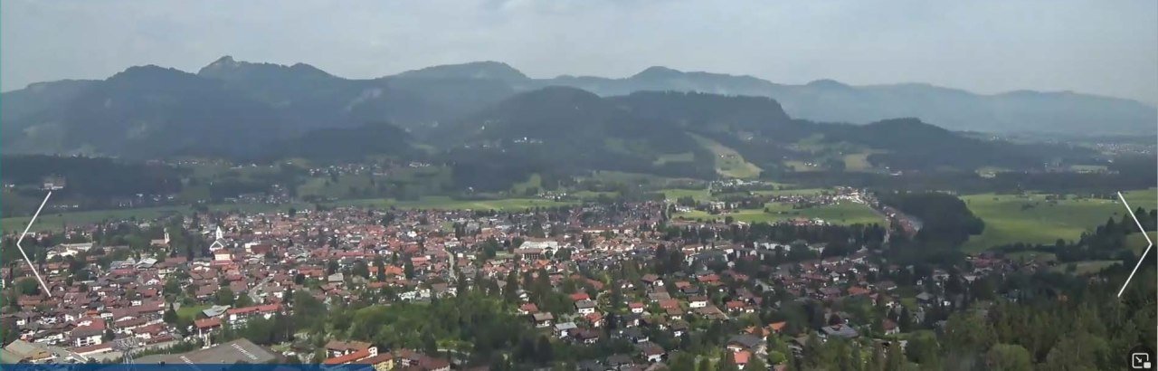 Panocam Oberstdorf Schanze Frühsommer