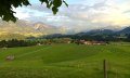 Aussicht von der Wittelsbacher Höhe bei Schweineberg-Ofterschwang © Tourismus Hörnerdörfer, M. Redecker