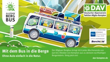 Bergbus 16_9 für Screen © DAV Kempten
