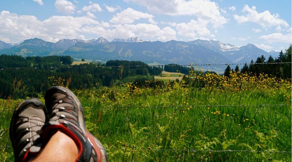 Naturlehrpfad in Ofterschwang mit herrlichen Aussichten