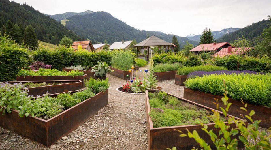 Silvias Kräutergarten - Balderschwang im Allgäu © Tourismus Hörnerdörfer GmbH