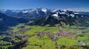 Blick auf Bad Hindelang © Bad Hindelang Tourismus