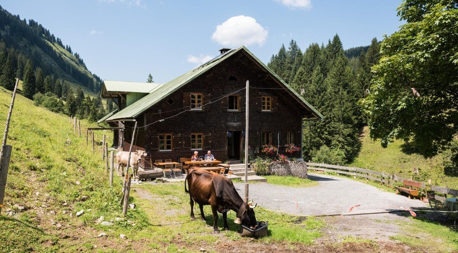 Herzberg Alpe - Obermaiselstein © Tourismus Hörnerdörfer, F. Kjer