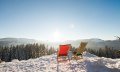 Blick auf die verschneiten Berge von der Mittelalpe © Tourismus Hörnerdörfer, F. Kjer