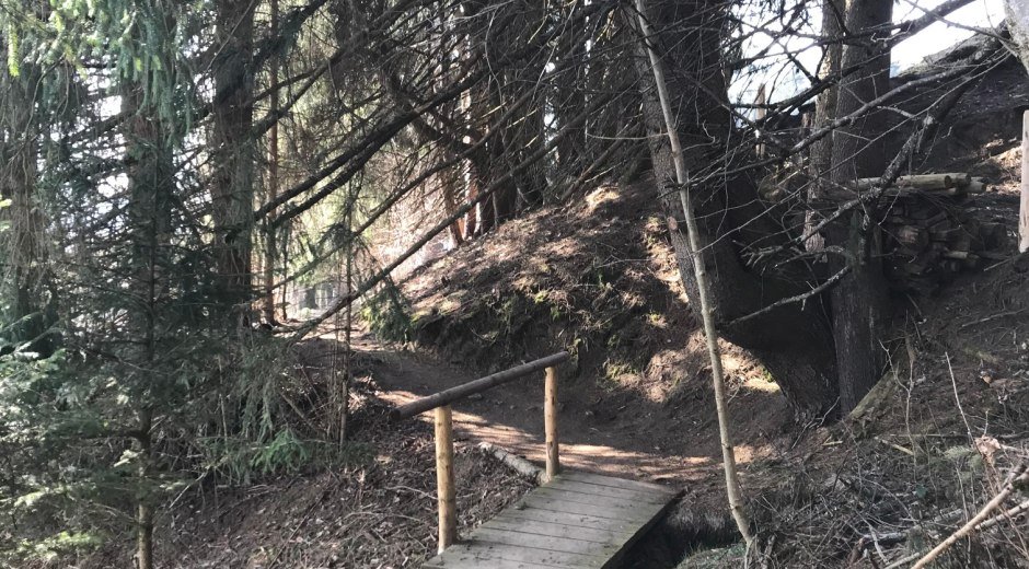Bergblick Wanderweg