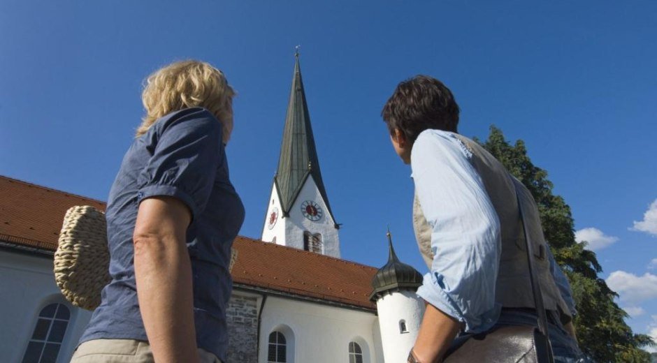 Bummeln in Fischen durch die Hauptstraße