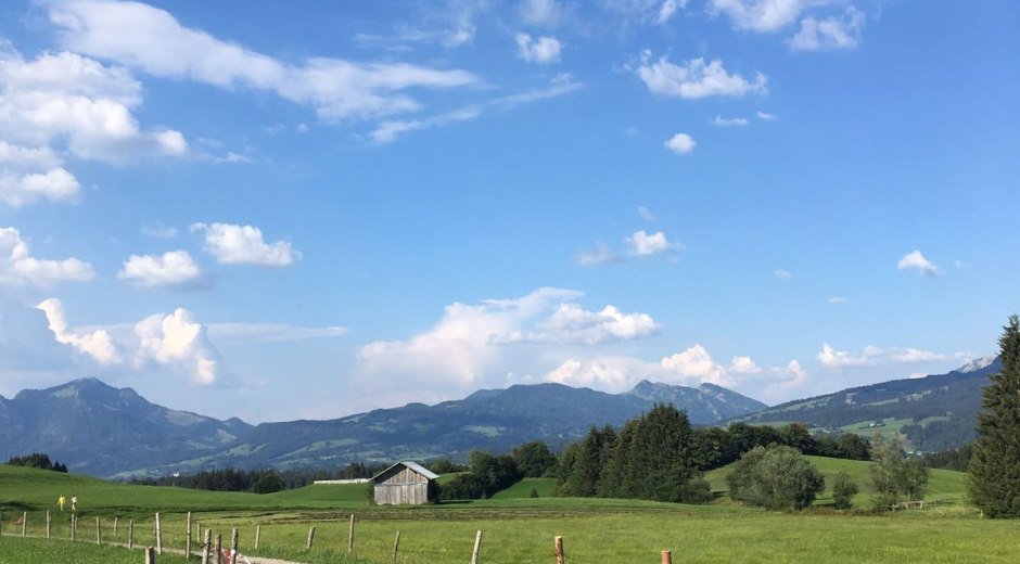 Blick auf den Grünten © Tourismus Hörnerdörfer GmbH
