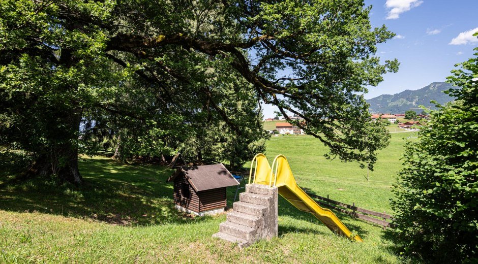 Spielplatz auf der Spöck - Obermaiselstein © Tourismus Hörnerdörfer GmbH