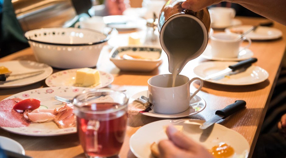 Frische Milch und selbstgemachter Käse © Tourismus Hörnerdörfer, F. Kjer