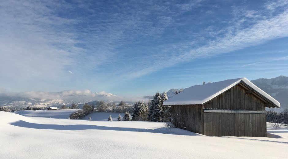 Verschneite Winterlandschaft