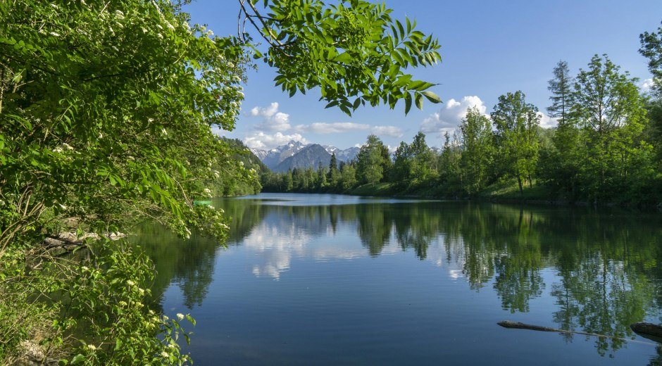Auwaldsee im Sommer © Tourismus Hörnerdörfer, R. Schöllhorn
