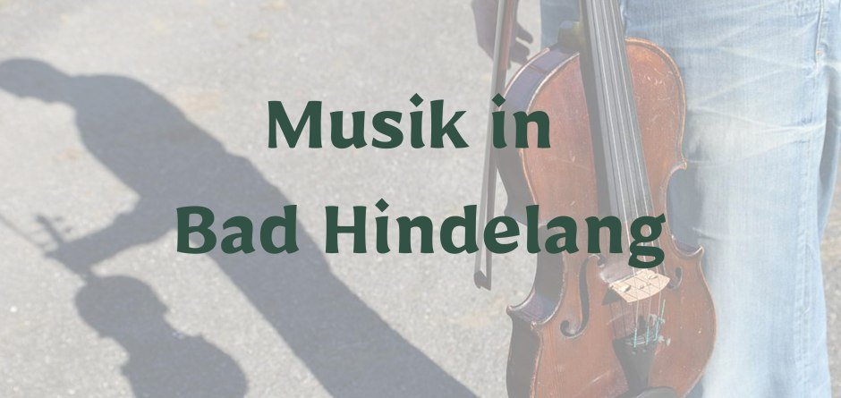 Musik Bad Hindelang © Bad Hindelang Tourismus/Wolfgang B. Kleiner