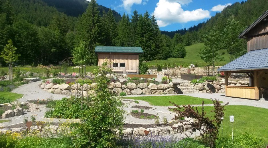 Kräutergarten in Balderschwang im Allgäu © Kienles