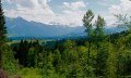 Blick nach Süden auf die Oberstdorfer Alpen