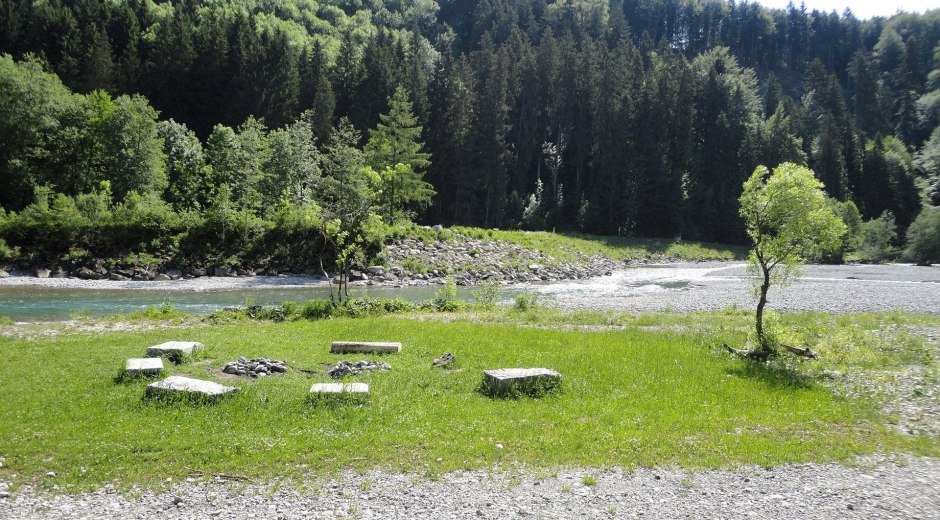 Grillplatz an der Iller © Tourismus Hörnerdörfer, H. Besler