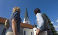 Bummeln in Fischen durch die Hauptstraße