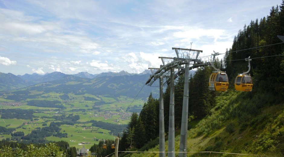 Barrierearmer Urlaub mit der Hörnerbahn © Tourismus Hörnerdörfer, G. Eichholzer