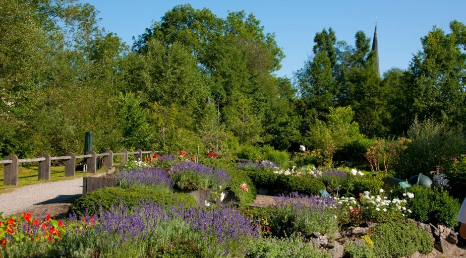 Kräutergarten im Fischinger Kurpark