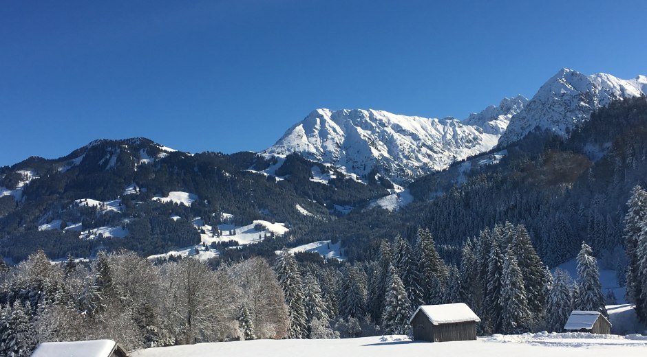 Verschneiter Entschenkopf © Tourismus Hörnerdörfer GmbH