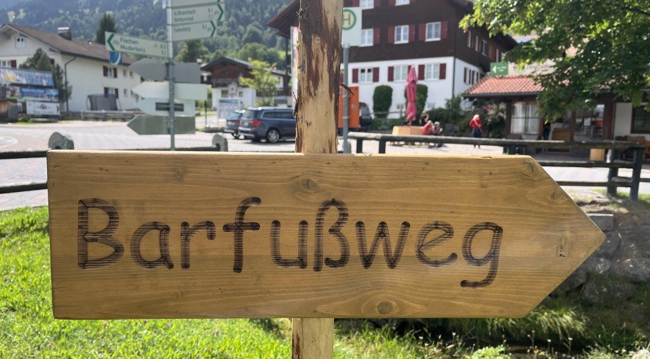 Barfußweg Ofterschwang © Tourismus Hörnerdörfer GmbH