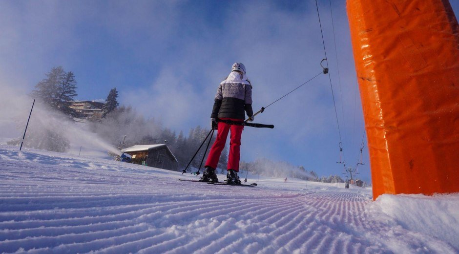 Skispaß im winterlichen Fischen © Neumann-Grafik.de
