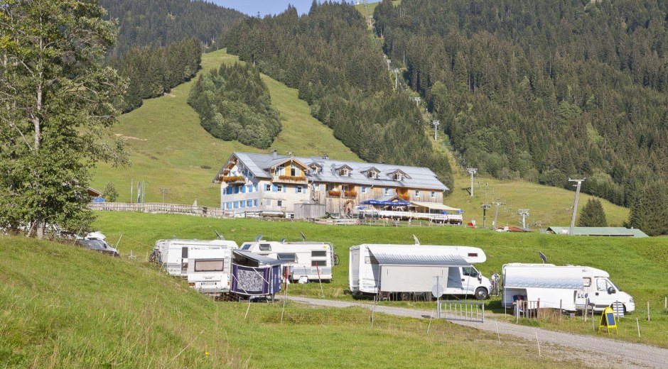 Urlaub mit dem Wohnmobil in Balderschwang im Allgä © Schwabenhof
