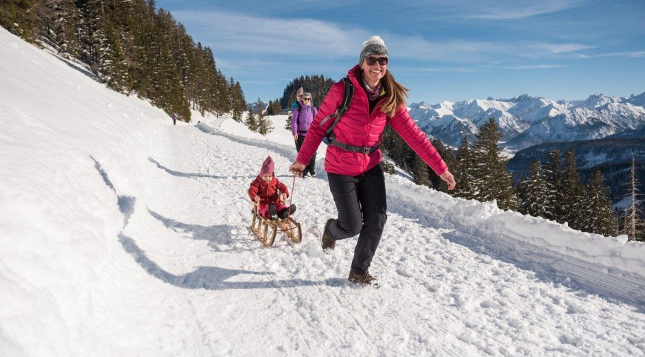 Höhen-Winterwanderweg Hörnerbahn © Tourismus Hörnerdörfer, F. Kjer