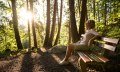 Waldbaden auch als geführte Veranstaltung in Fischen im Allgäu © Tourismus Hörnerdörfer, F. Kjer