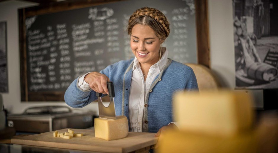 Bergkäse-Sennerei Schweineberg - Käseladen © Albert Herz GmbH