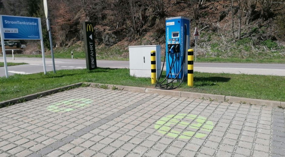 Ladestation McDonald's © Tourismus Hörnerdörfer GmbH