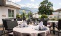 Hotel Café Rosenstock mit Terrasse © Tourismus Hörnerdörfer GmbH
